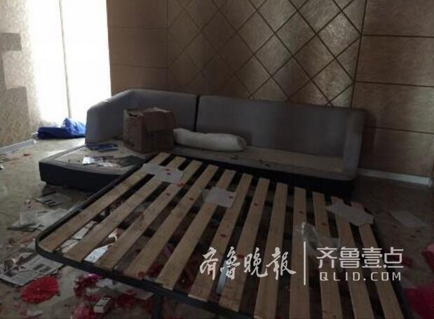 济南万朗装饰公司因欠款遭“维权” 值钱物被“搬空”