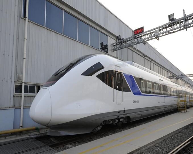 北京订制！首组CRH6A城际动车青岛下线