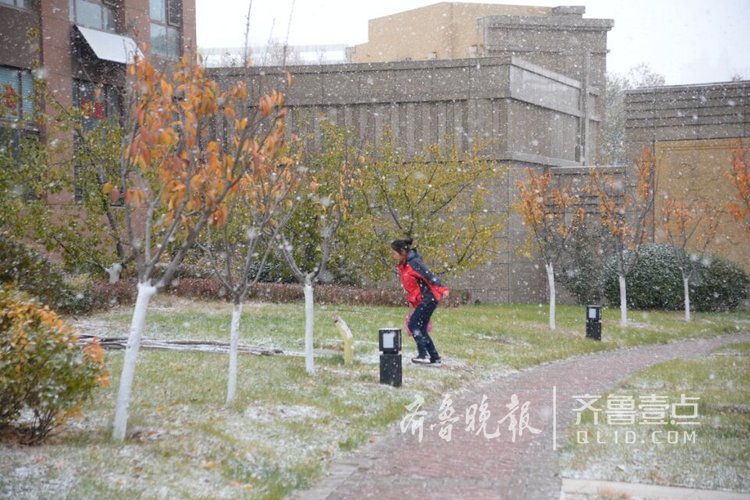 烟台、威海、日照迎来今冬初雪，冷艳无比！