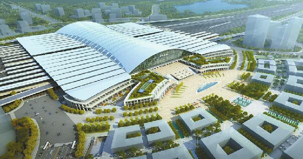 济南新东站预计明年年底通车 最高峰可容纳5500人