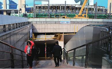 济南站升级改造 施工出行两不误