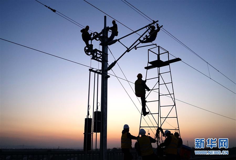 济青高铁电气化施工进入关键阶段 2018年底建成通车