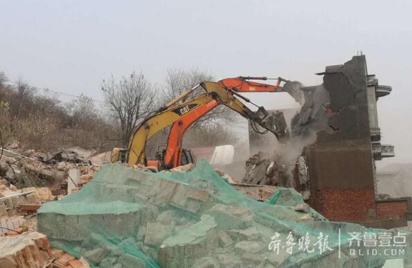 西营柳埠仲宫同步开拆违建 济南南部山区双拆“热”