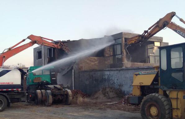 西营柳埠仲宫同步开拆违建 济南南部山区双拆“热”