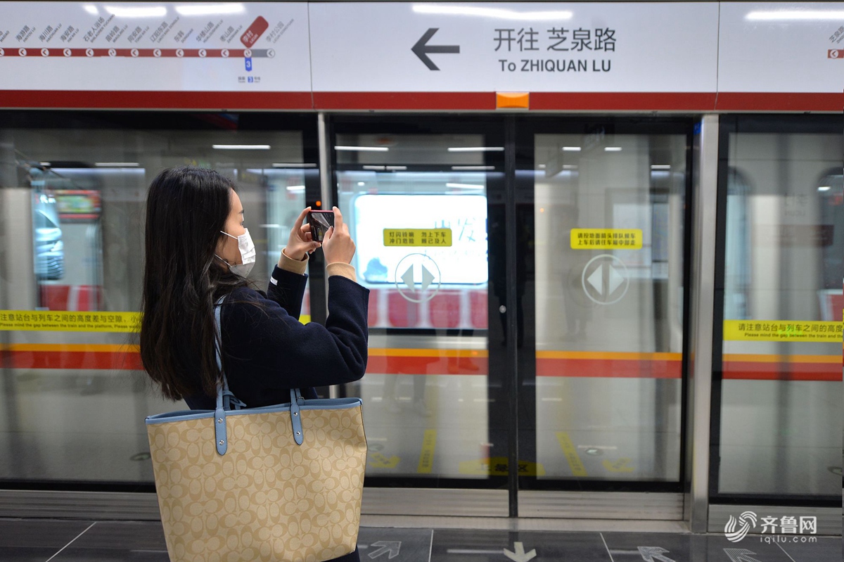 青岛又一条地铁即将开通 小学生体验青岛速度
