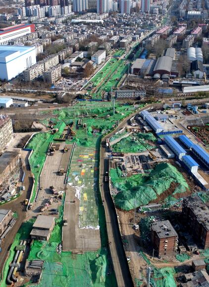 济南刘长山路西延东段年底通车 