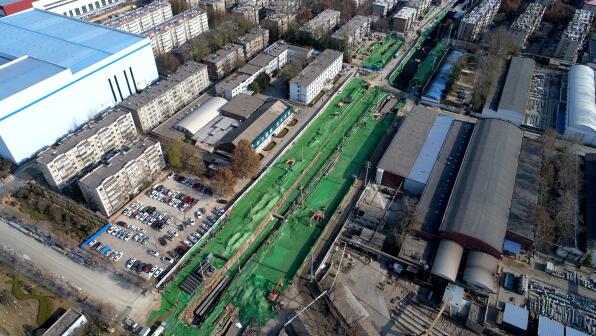 济南刘长山路西延东段年底通车 