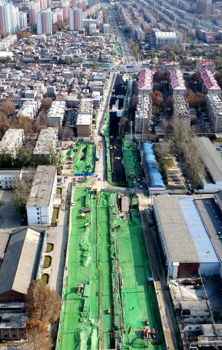 济南刘长山路西延东段年底通车 