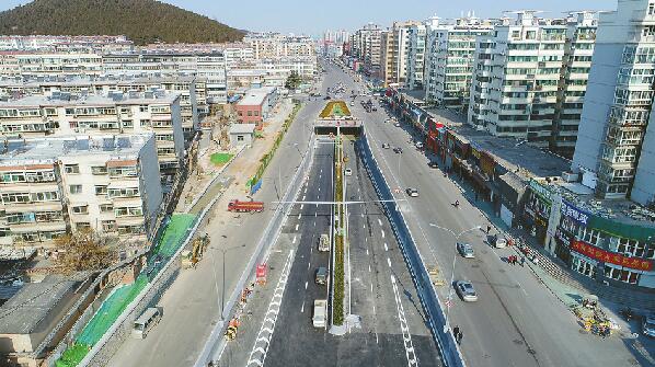 玉函隧道牵手南延高架