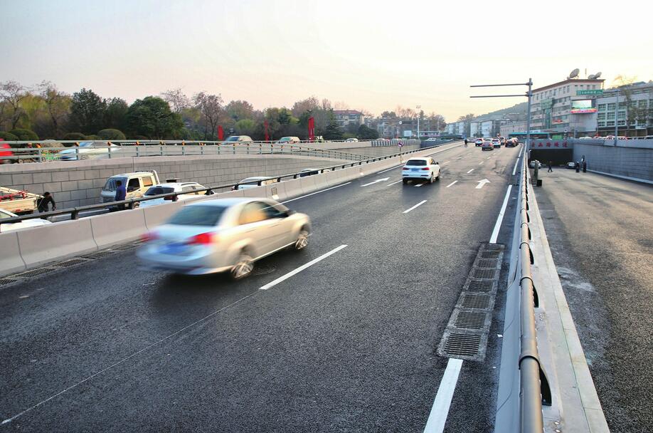 济南顺河高架与玉函路隧道完美相连 年底将通车