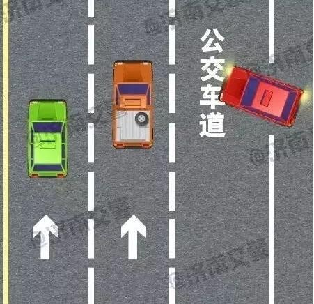 济南公交车道向社会车辆开放 私家车究竟该怎么走？