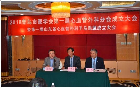 医学大咖会聚岛城 山东省心血管外科半岛联盟成立