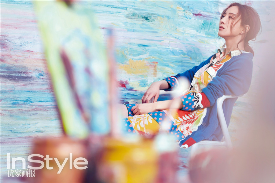 女神范儿!张钧甯登开年封面 《如懿传》等剧即将开播