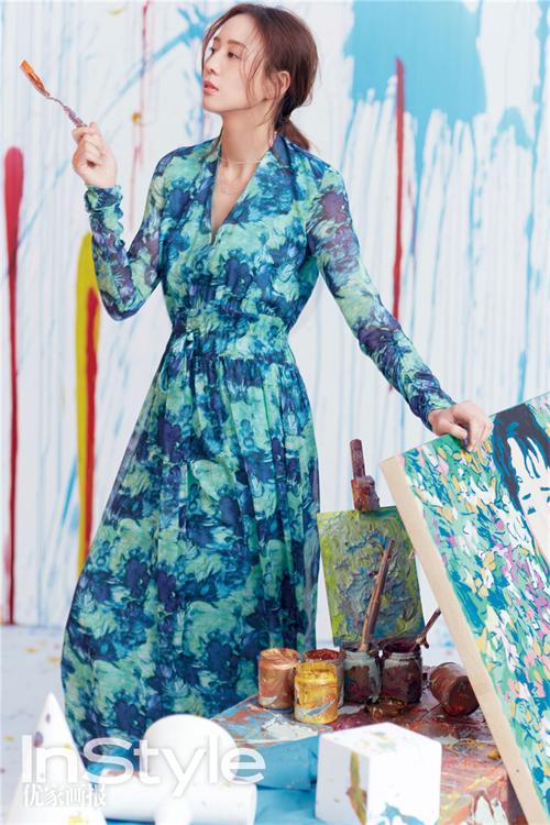 女神范儿!张钧甯登开年封面 《如懿传》等剧即将开播