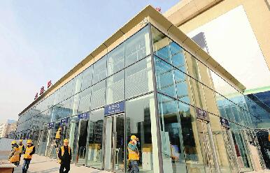 济南火车站新进站口将在春运前启用 进站口增加到16个