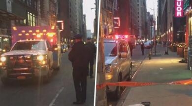 纽约发生枪击案 嫌犯在帝国大厦附近射伤3人后逃之夭夭