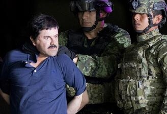 美监狱严守古斯曼专人24小时监视 全世界势力最大的毒枭被引渡至美国