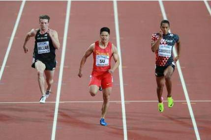 德国柏林室内田径赛60米决赛 苏炳添6秒55夺冠