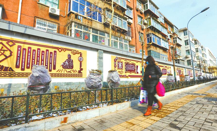 万盛街“整容”升级 老街新貌别样风景