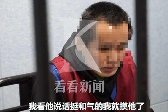 男子骑电动车多次猥亵独行男性:看他挺和气就摸了