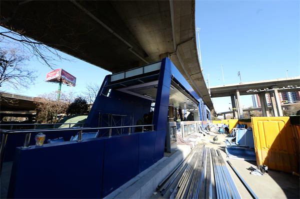 济南快速公交站台扩容 今年新增31个