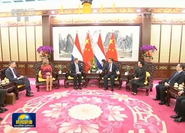 习近平会见荷兰国王