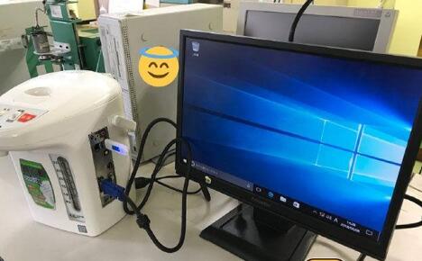 牛人竟把热水壶改造成了电脑，这脑洞也是没谁了