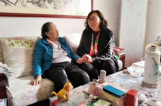 “七彩乐居-回家看看” 奥体西社区志愿者倡议新春爱行动