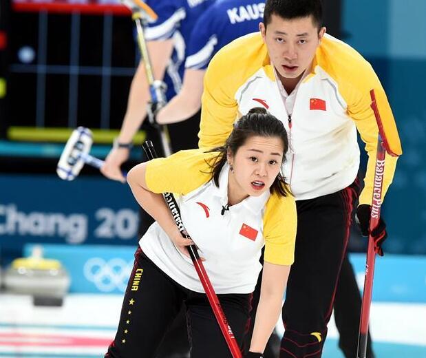 冰壶混双完胜芬兰 王芮和巴德鑫10比5战胜卡斯特和兰塔迈基(图)