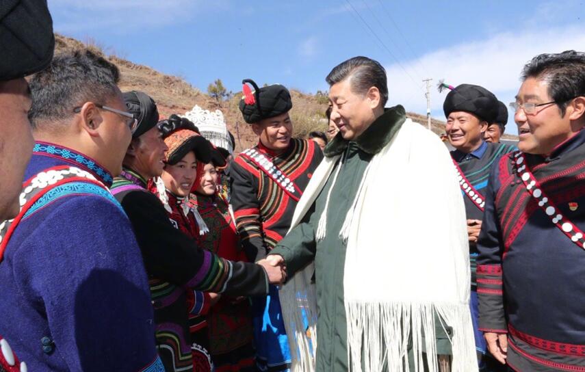 习近平总书记深入大凉山腹地考察脱贫攻坚