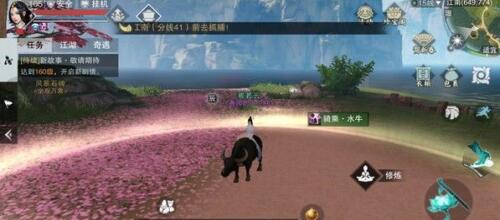 楚留香2月13日坐观万象打坐地点分享 坐观万象打坐地点在哪儿