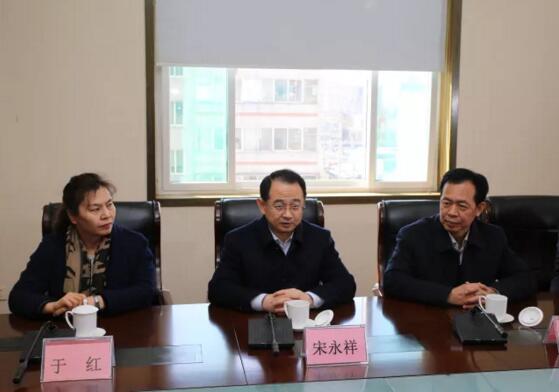 市中区委书记宋永祥、区长韩永军等领导同志到区人民检察院走访慰问