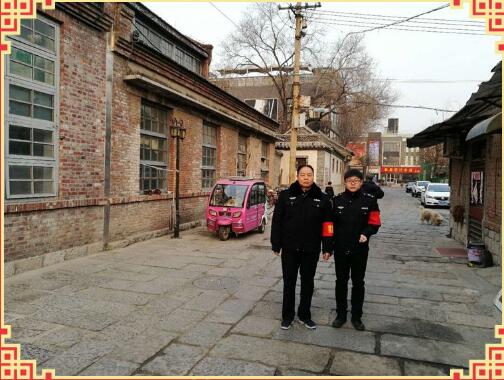 县西巷社区禁燃志愿者先锋队开启春节巡逻行动第一天