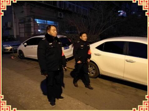 县西巷社区禁燃志愿者先锋队开启春节巡逻行动第一天