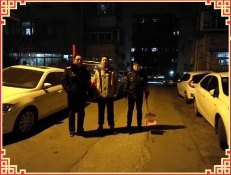 县西巷社区禁燃志愿者先锋队开启春节巡逻行动第一天