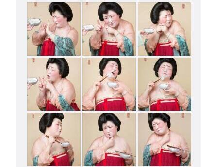 怒赞！学生模仿名画摆拍 唐代仕女“复活”了?