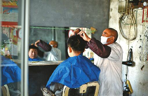 凝固时光的老理发店