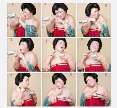 成功复制！唐代仕女复活亮瞎眼 身材丰腴表情有趣可爱至极