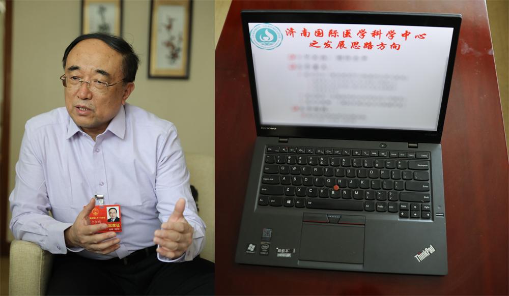 全国人大代表的“办公桌”