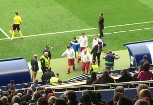 揪心!前皇马门神受创 洛佩斯痛苦倒地由于脑部受创失去意识