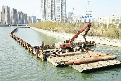 时隔9年小清河再清淤