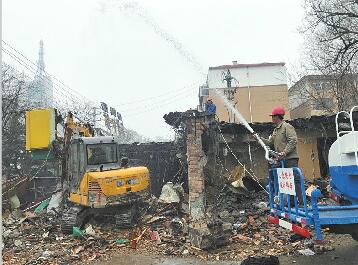 济南再掀拆违拆临风暴 6天拆除11万余平方米