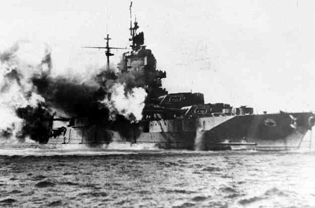 惊人的完整!美沉没航母被发现 “独立号”在太平洋海底沉没64年之久