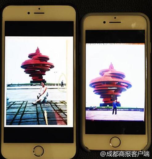 缘分！夫妻相识8年结婚5年 18年前竟在异地合过影