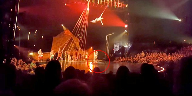 太阳马戏发生意外 高空杂技表演者不慎坠落摔伤不治身亡