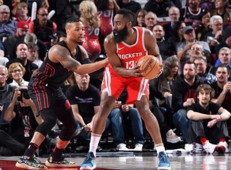 梦碎!开拓者连胜被终结13连胜 火箭取得6连胜继续领跑NBA全联盟