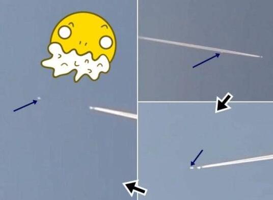 目瞪口呆!不明飞行物超战机