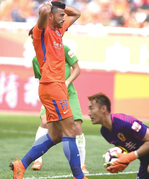 阴沟翻船负恒丰 鲁能遭遇透心凉——轻敌之心阻碍鲁能连胜脚步