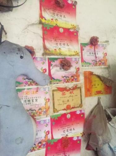 河南拾荒夫妻40年收养9名弃婴 一墙奖状是最好礼物