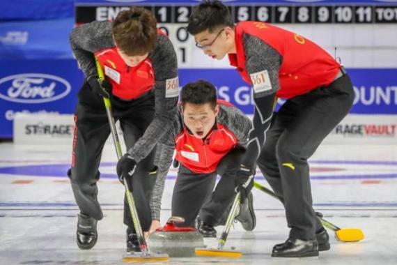 无缘3连胜!男子冰壶不敌日本 关键时刻邹德佳打甩失误红壶溜出大本营